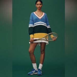 Daily Practice by Anthropologie Long Sleeve Twofer Sweater Dress